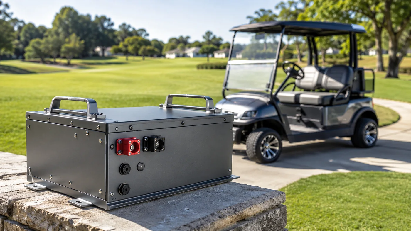 Batería de litio LiFePO4 para carrito de golf