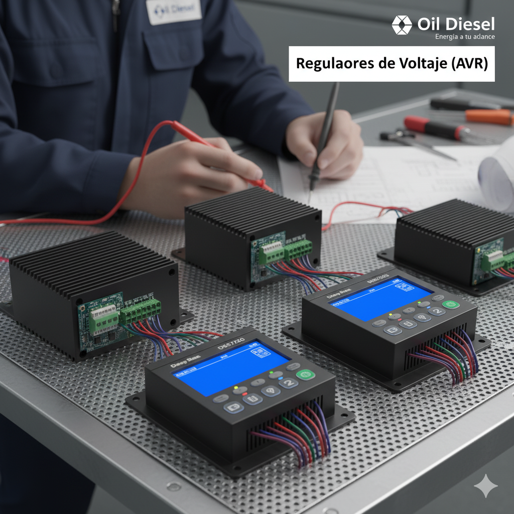 regulador de voltaje plantas electricas