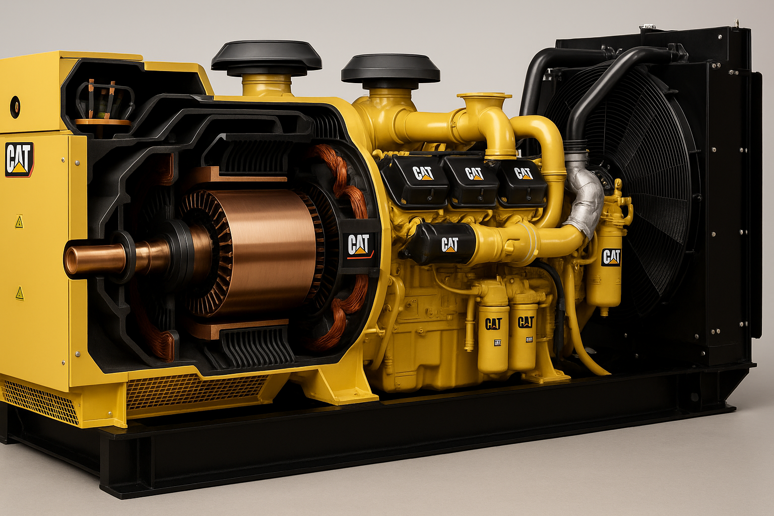 planta electrica motor diesel industrial