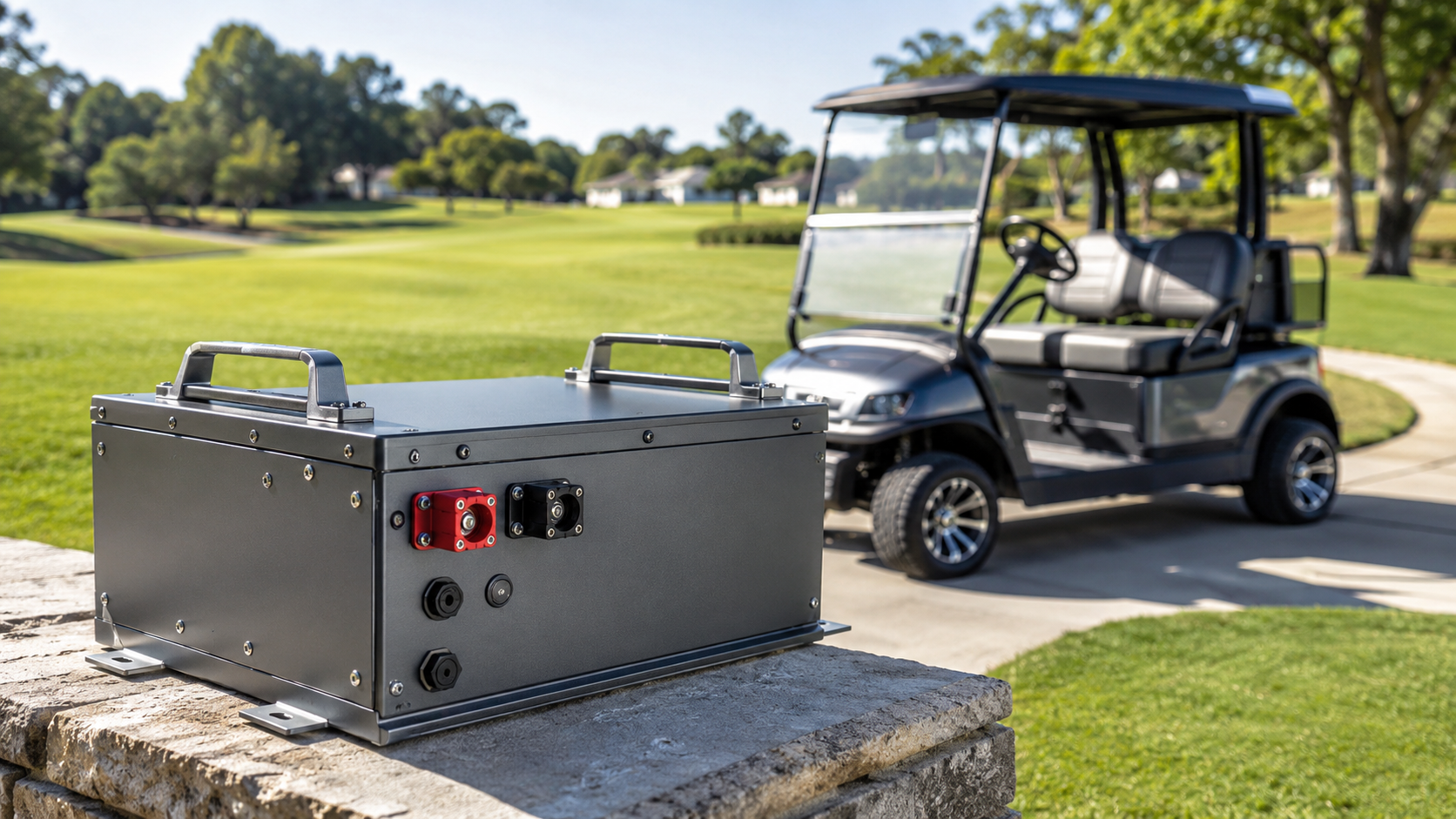 Baterías de Litio para Carritos de Golf
